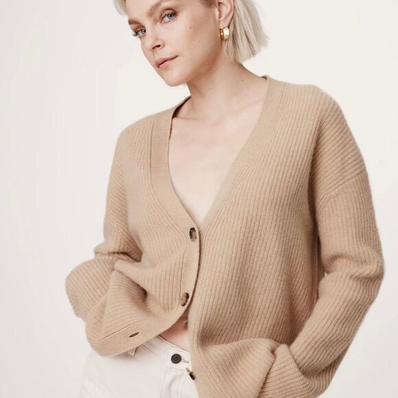 Banana Republic Oversized Cashmere Cardigan Sweater - Picture 5 of 5